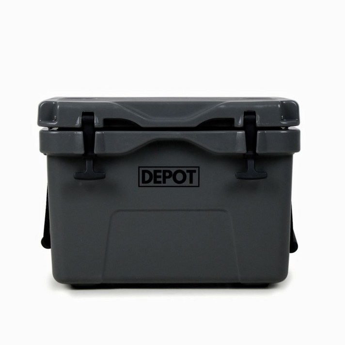 DEPOT 하드 쿨러, 25L, 다크 그레이