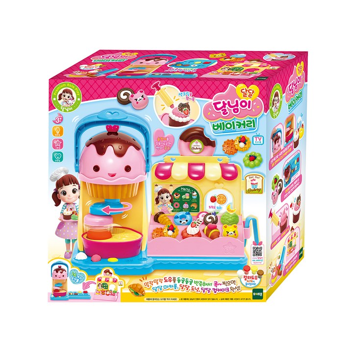 달님이 유아용 달달 베이커리 클레이, 혼합색상, 1359g