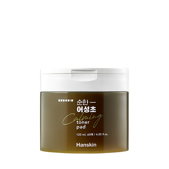 한스킨 순한 어성초 카밍 토너 패드 GH990757 60p, 120ml, 1개