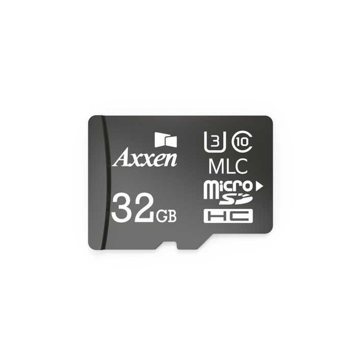 액센 블랙박스용 MSD Black MLC U3 Class10 마이크로 SD 카드, 32GB