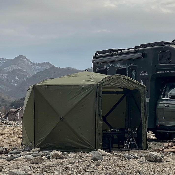 아이두젠 반타곤 원터치 돔 쉘터 차박 텐트