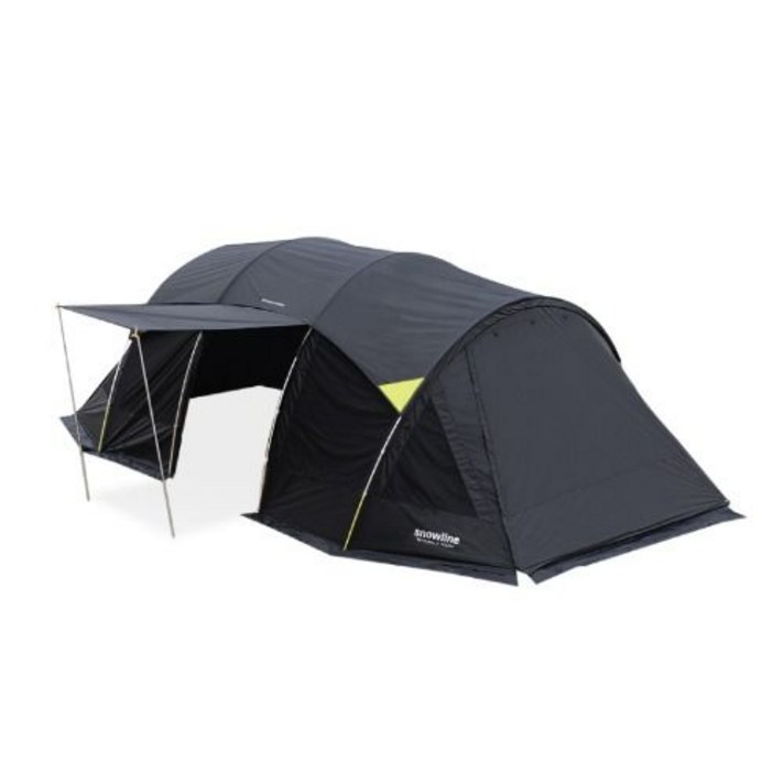 스노우라인 새턴2룸텐트, 블랙, 5인용