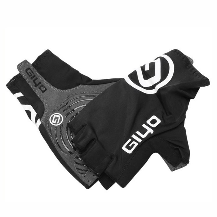 지요 라이딩 반장갑 S02, BLACK