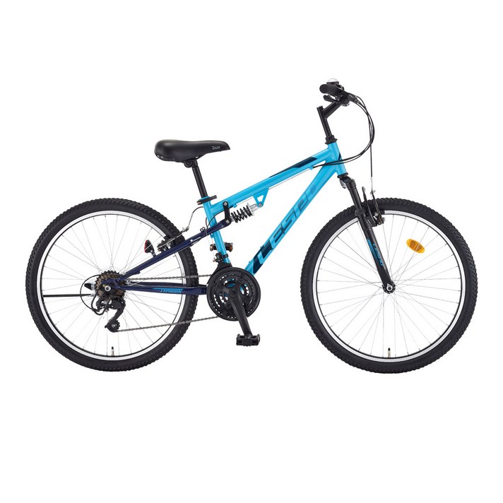 레스포 태풍 DX 21단 MTB 자전거, 네온블루, 159cm