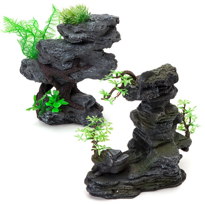 수석 장식 SA003 + TJ011C 세트, 1세트