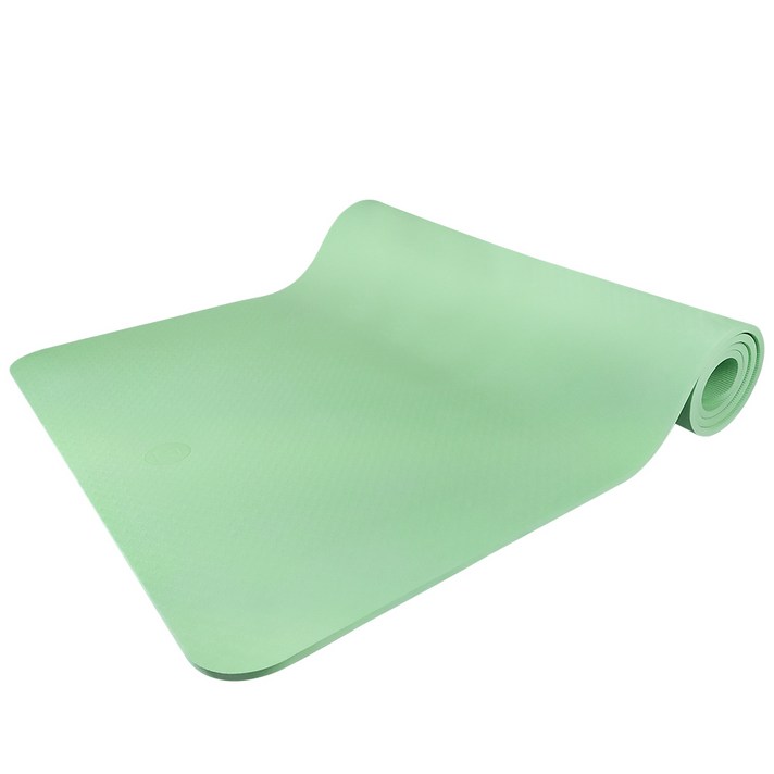 비핏 TPE 10mm 요가 운동 필라테스매트, 올리브그린