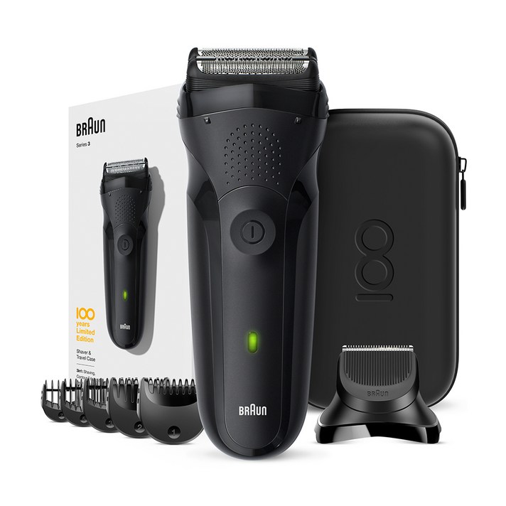 BRAUN 시리즈 3 전기면도기, MBS3, BLACK