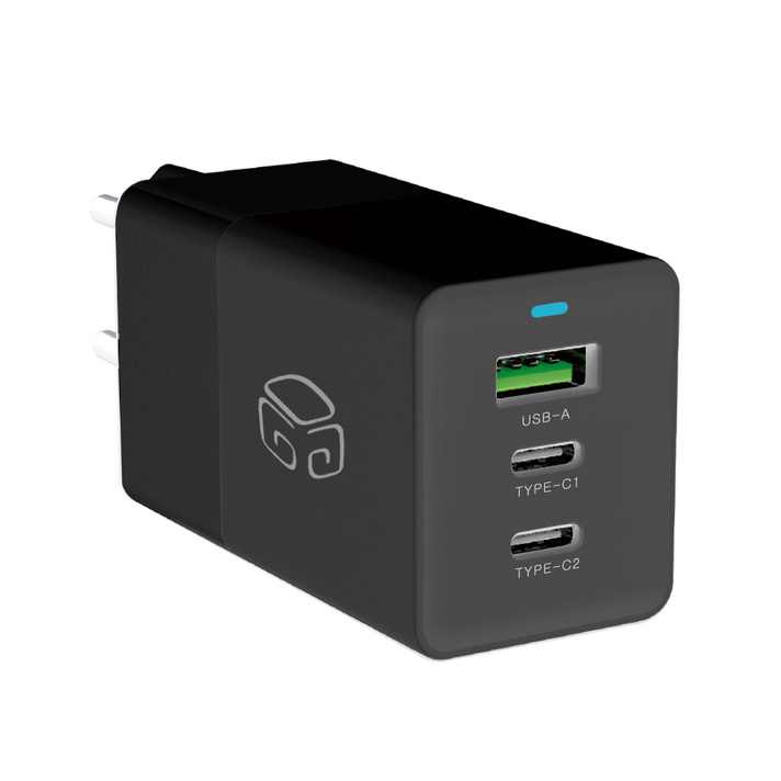 디지지 PPS PD 3.0 USB 3포트 젠 고속 충전기 65W, 블랙, 1개
