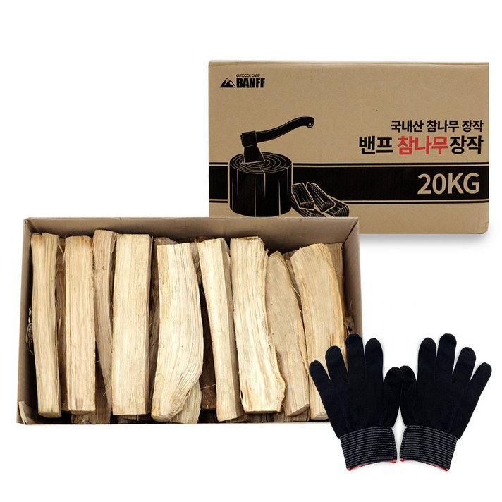 밴프 참나무 장작 CE242, 20kg, 1개