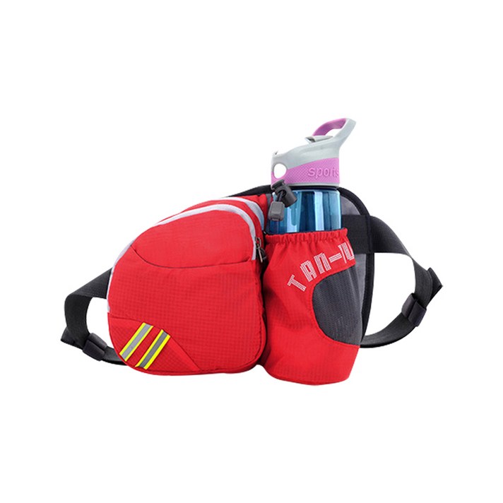 trendy365 등산 힙색 T0107, 레드