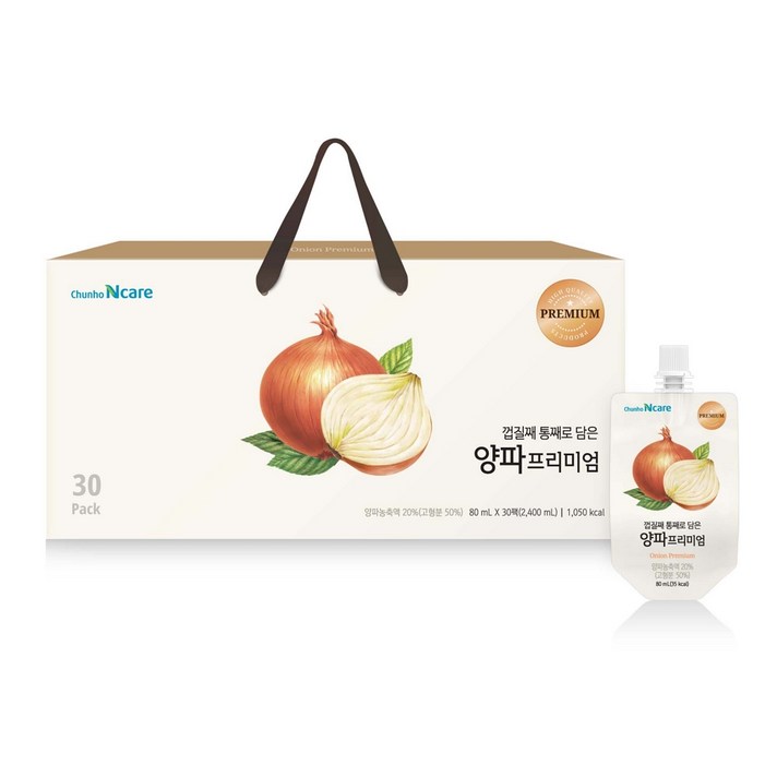 천호엔케어 양파즙 프리미엄 건강즙, 80ml, 30개