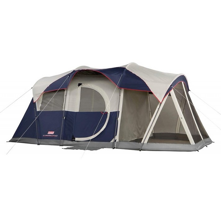 Coleman Elite WeatherMaster 6 선별된 텐트 멀티 컬러 6L x 9W ft(확장 영역):, 단일옵션, 단일옵션