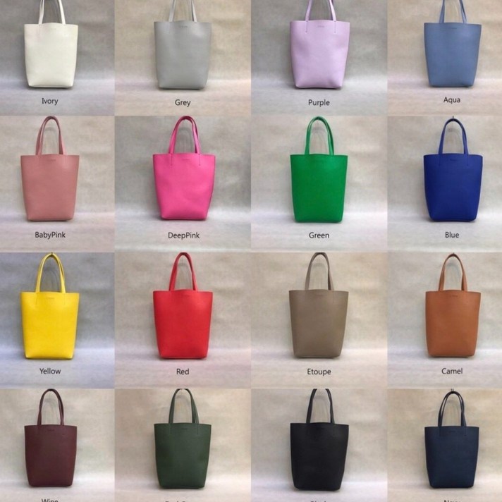 여성 가죽백 16color 레더 가죽 토트백 버킷백 데일리 쇼퍼백 에코백