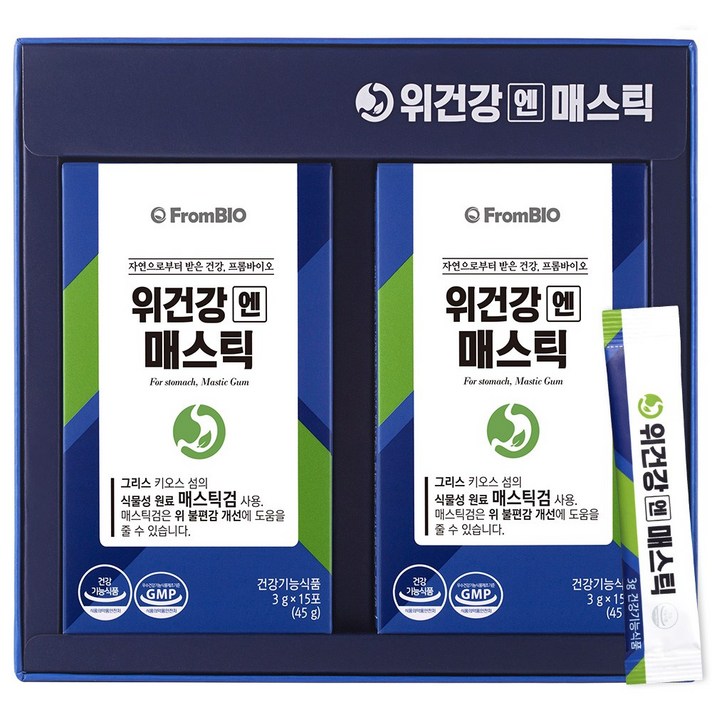 프롬바이오 위 건강엔 매스틱, 3g, 1개월, 30포