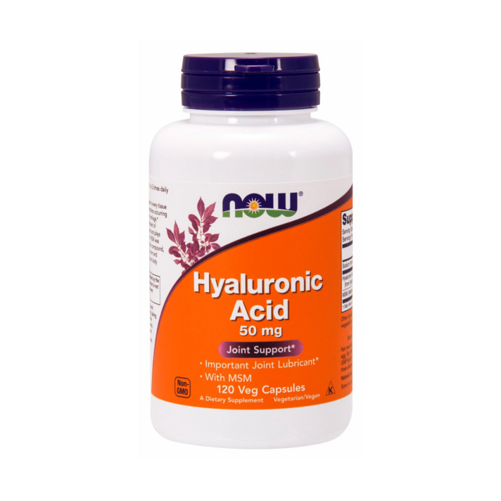 Now foods 히알루론산 50mg 베지 캡슐, 120개입, 1개