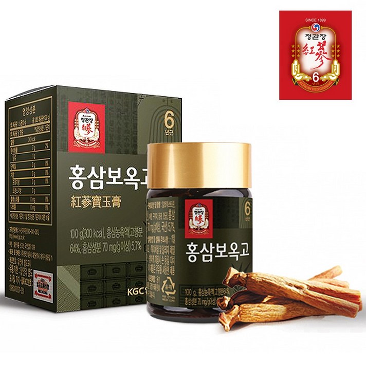 정관장 홍삼보옥고 홍삼정관장 정품 홍삼세트 100g, 1병