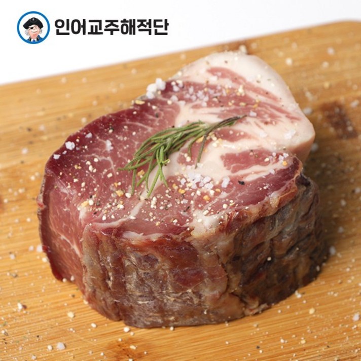 인어교주해적단 드라이에이징 한돈 목살 300g (건식 숙성), 1개