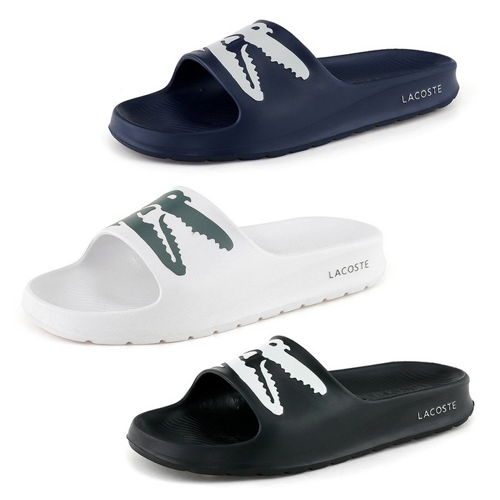 라코스테(lacoste) CROCO 2.0 슬리퍼 (mens) 3종 택1