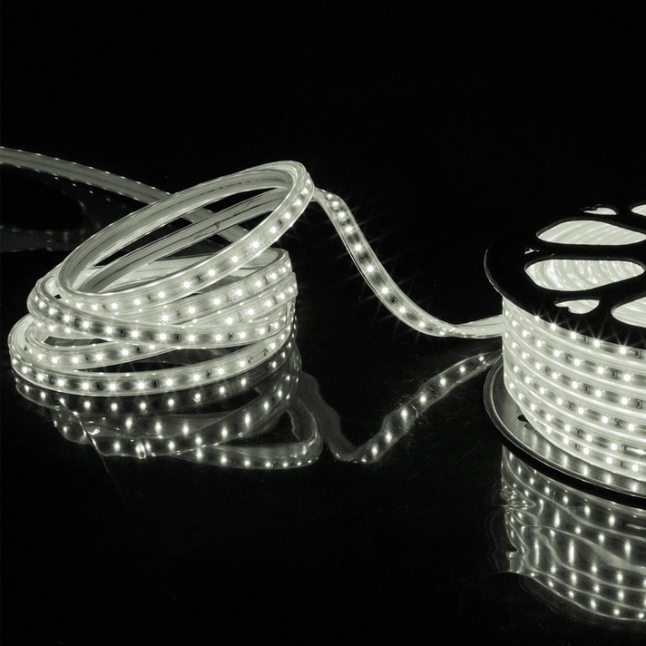 올판 색상 다양 AC 220V 방수 LED간접조명, 백색(단색)