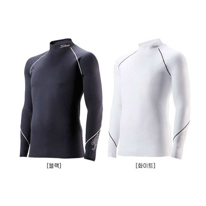 타이틀리스트 긴팔 이너웨어 TSMU1597 2컬러 / Titleist High Neck Long Sleeve Inner TSMU1597