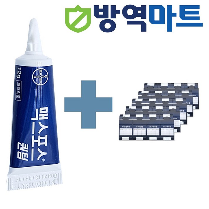 독일 바이엘 개미약 (프랑스 제조 직수입) 집안 개미박멸 방역업체 개미퇴치약 유령개미약 퀀텀 12 (20평용) 벌레트랩 5매 증정, 1개