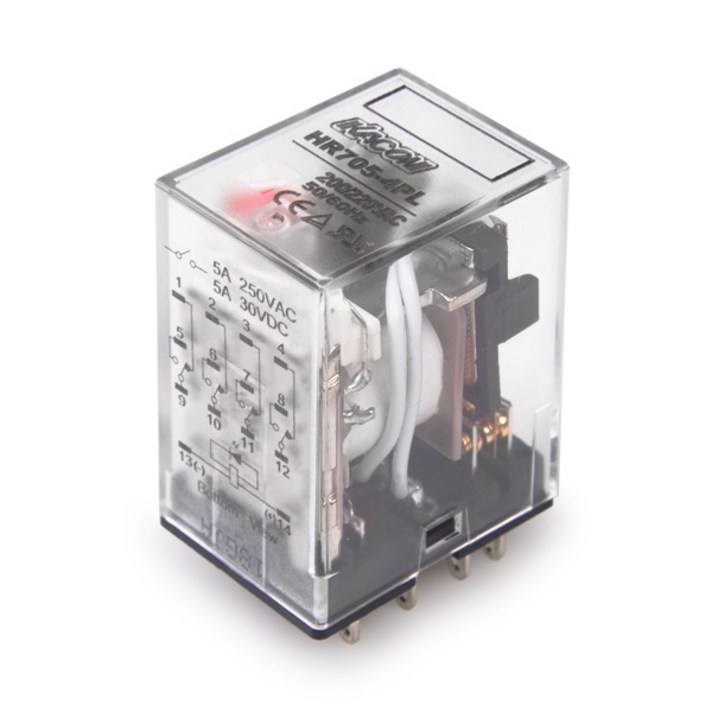 카콘 릴레이 HR7054PL AC220V 14핀, 1개