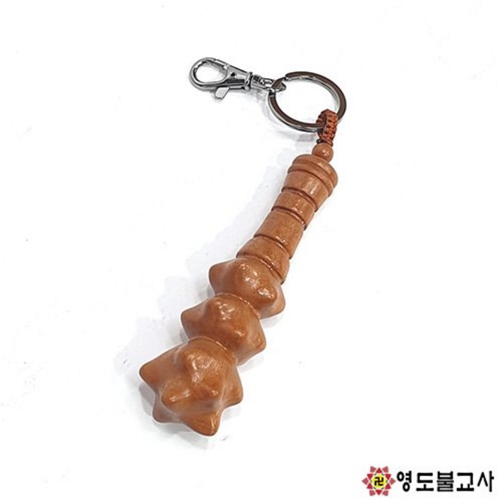 도깨비방망이열쇠고리(대추나무)-2불교양초 제사초 법당초