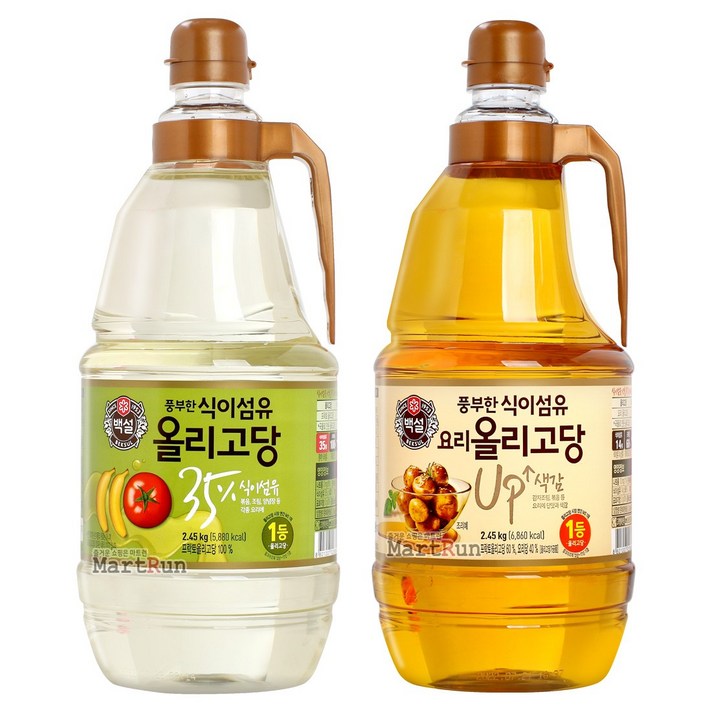 CJ 백설 프락토 올리고당 2.45kg 요리올리고당 대용량, 01 (CJ) 백설 프락토 올리고당 2.45kg