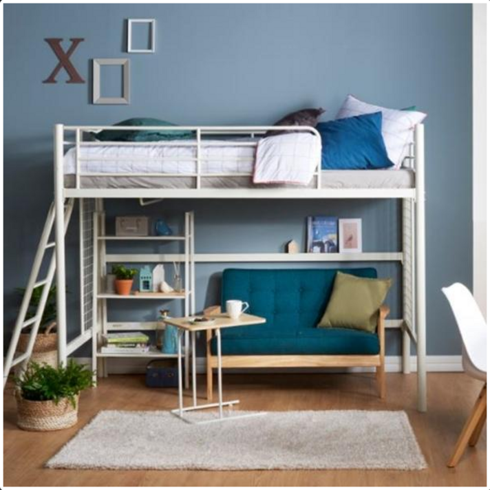 모던하우스구로점 스페이스1300철재벙크베드세트(해면매트포함)