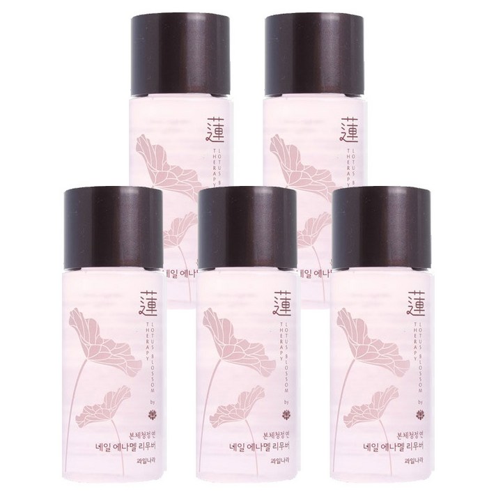 5개)과일나라 본체청정 연네일에나멜리무버100ml아세톤