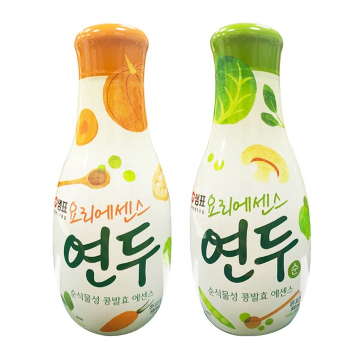 샘표 요리에센스 연두500ml+연두순500ml, 2개, 500ml