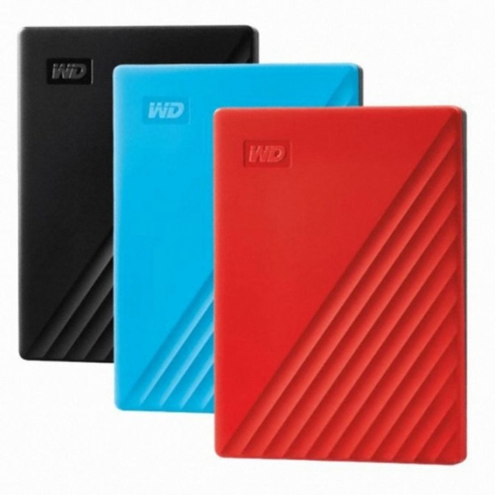 WD NEW My Passport Gen3 (2TB) 블루 USB3.2 Gen1, 본상품 선택