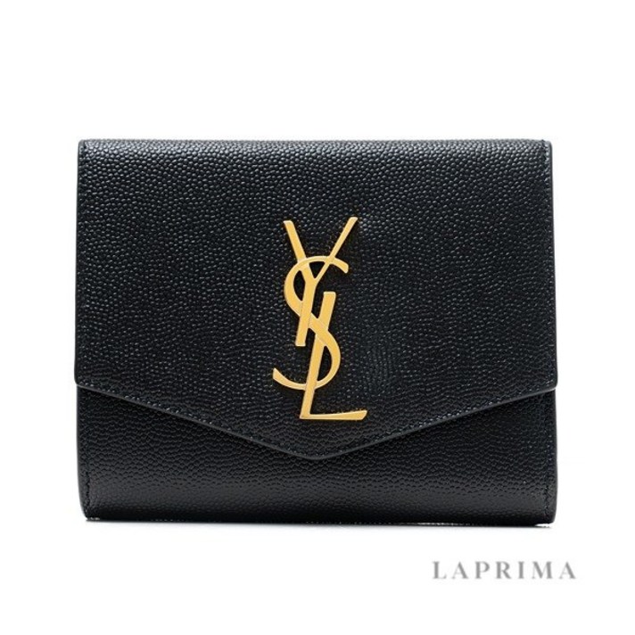 [생로랑] [SAINT LAURENT] 여성 업타운 반지갑 582296-1GF0J-100
