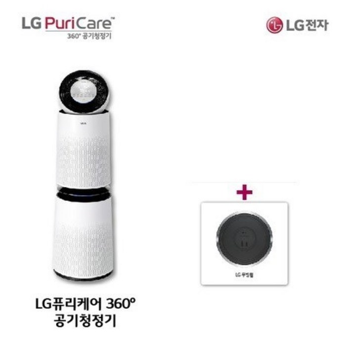 [1등급 환급모델] LG퓨리케어 공기청정기 듀얼부스터 24형 AS247DWE, 없음