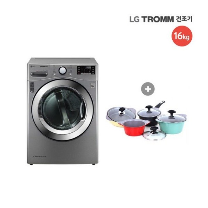 [LG전자] [실버 16kg] LG 트롬 건조기 듀얼 인버터 (RH16VNA), 상세 설명 참조