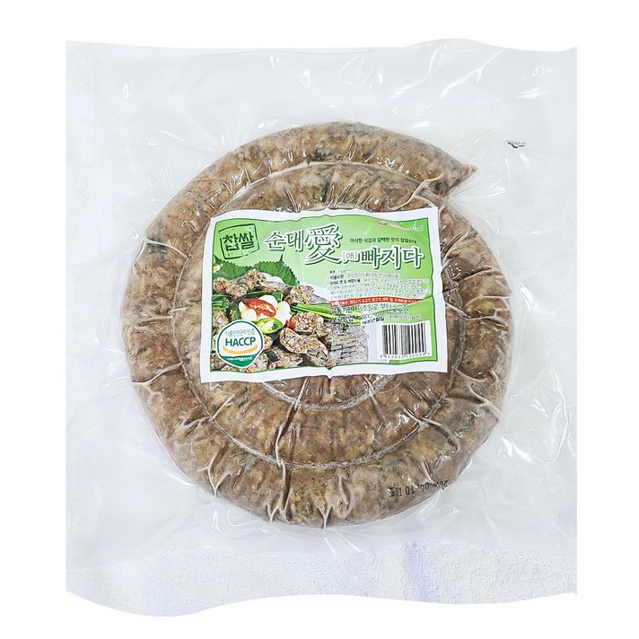 창구식품 진찹쌀순대(1kg) 냉동식품, 1kg, 1개