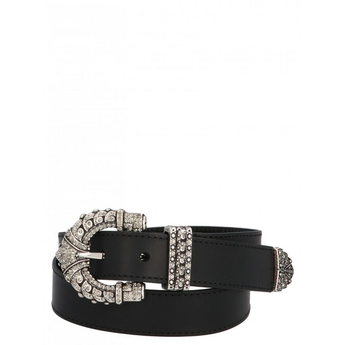 [ETRO] 여성 꽃무늬 버클 벨트 블랙 1I41821740001