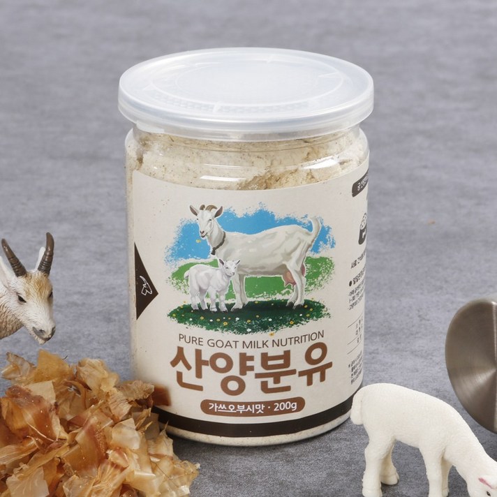 펫푸드궁 산양분유 가쓰오부시맛 200g (고양이용)