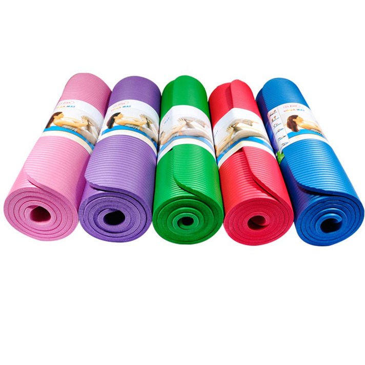 해피셀러하우스NBR 요가매트 16mm 전문가용요가매트 방음매트 요가메트 필라테스메트 헬스용품매트+asdfg, 필수*3.NBR요가매트16mm레드