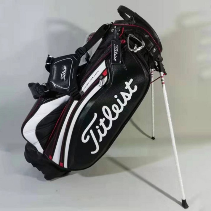 남성 초경량 방수 스탠드 골프백 캐디백 Golf, 블랙