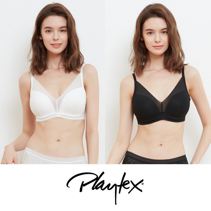 [Playtex] 플레이텍스 시스루 V 브라렛 4종세트 PXW0N3236_T