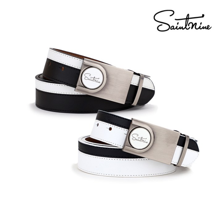 세인트나인 남성 볼마커 벨트 - 4605-116-377, 블랙