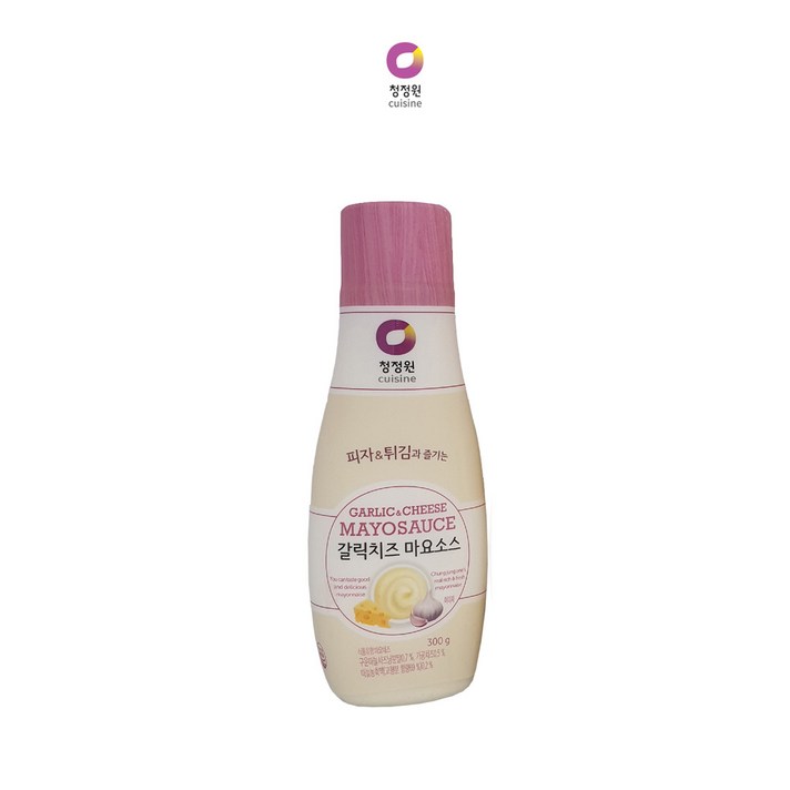 피자 튀김과 즐기는 청정원 갈릭치즈 마요소스 300g, 01_갈릭치즈 마요소스300g