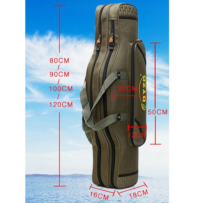 [해외 직송]뉴타임즈11 낚시가방 낚싯대가방 바다낚시가방 XT15 A22, 02 90cm 2층