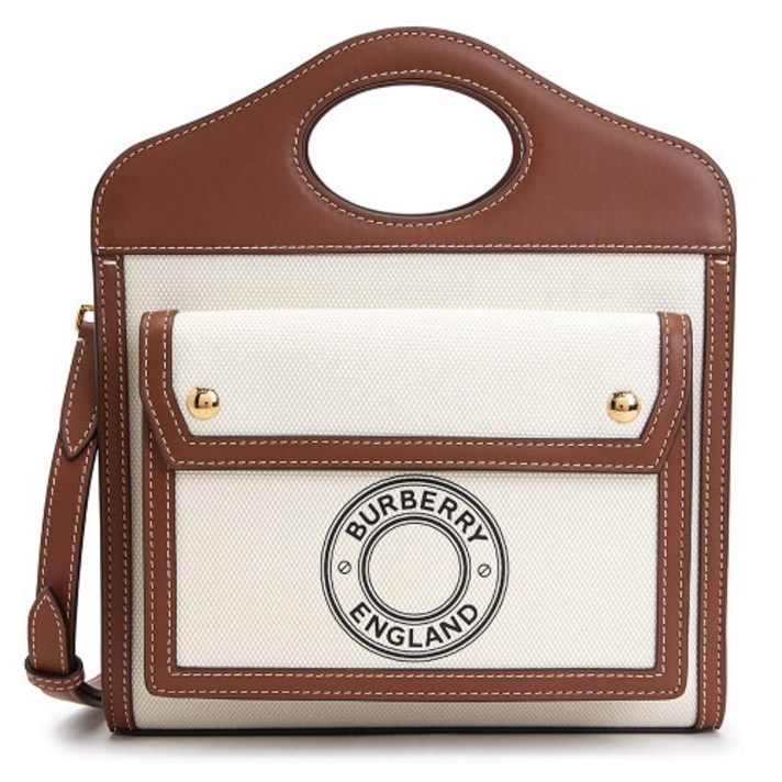 버버리 [버버리] 미니 로고 그래픽 POCKET BAG 8028062 여자 포켓백