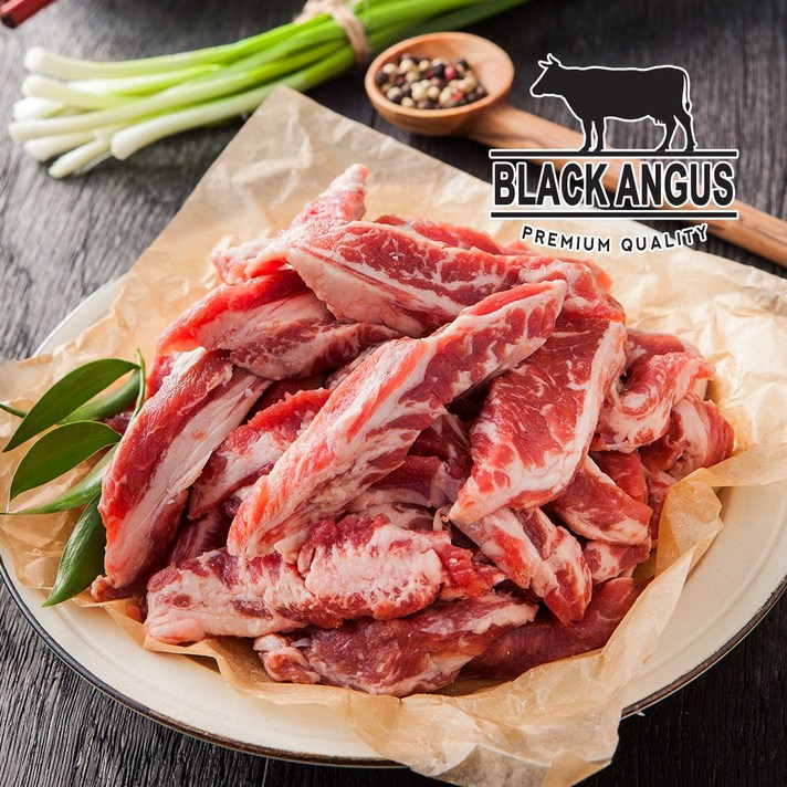 고기천국 블랙앵거스 갈비살(구이용) 400g, 1팩