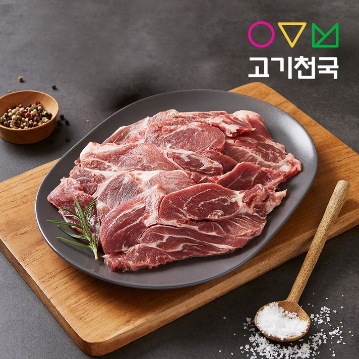 고기천국 돼지뽈살(구이용/특수부위) 400g, 단품