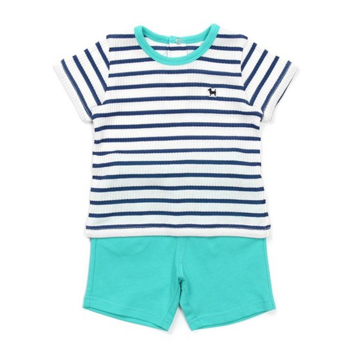 [블루독베이비] 골지 STRIPE 상하복 40370-672-02