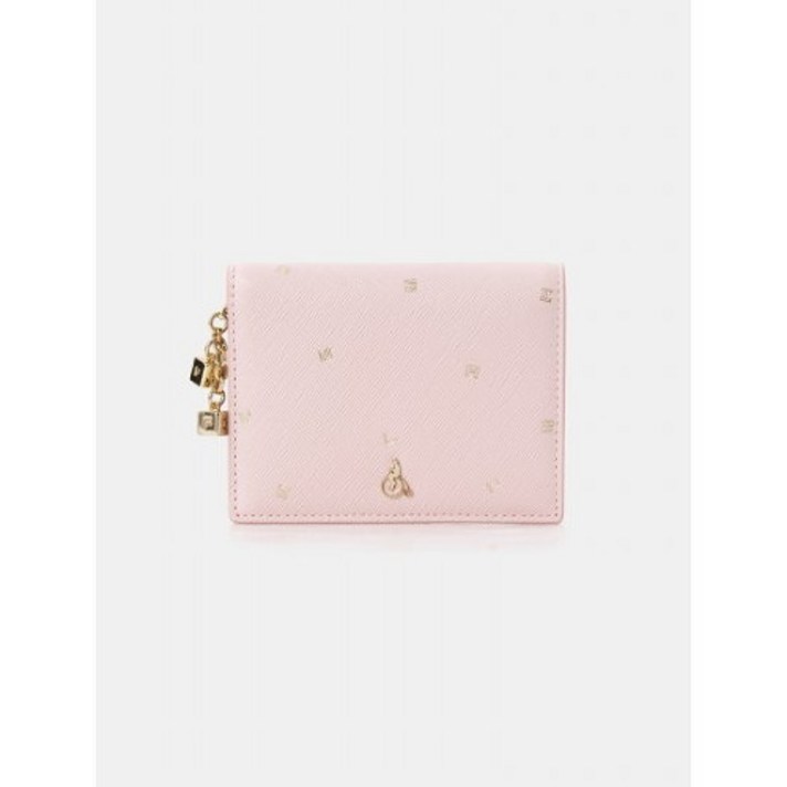 빈폴ACC [빈폴ACC] 레터 빈 미니지갑(SmarT) Light Pink (BE09A4W31Y)