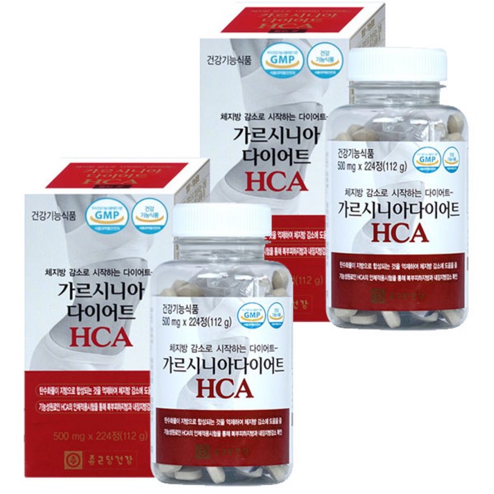 종근당건강 가르시니아 다이어트 HCA 112g [56일분], 2개